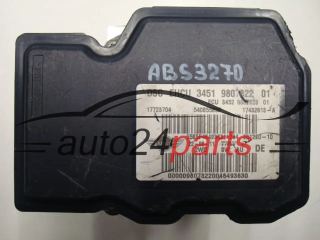 ABS POMPA I STEROWNIK MINI COOPER 61226447, 3451980782201, 17723704, 54085585F