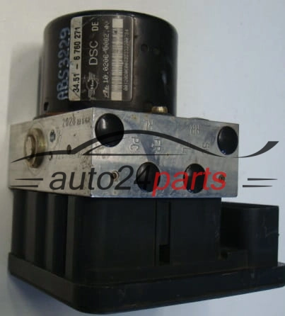 ABS POMPA I STEROWNIK MINI COOPER 34.51-6 760 271, 34516760271, ATE 10.0206-0082.4, 10020600824, 6 760 272, 6760272, 10.0960-0870.3, 10096008703