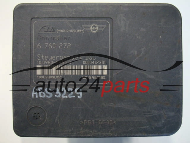 ABS POMPA I STEROWNIK MINI COOPER 34.51-6 760 271, 34516760271, ATE 10.0206-0082.4, 10020600824, 6 760 272, 6760272, 10.0960-0870.3, 10096008703