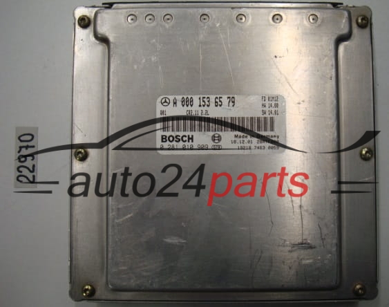 CALCULATEUR MOTEUR MERCEDES BENZ BOSCH 0 281 010 909, 0281010909, A 000 153 65 79, A0001536579, CR2.11