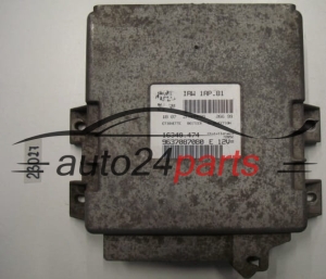 KOMPUTER STEROWNIK SILNIKA PEUGEOT 206 1.4 Magneti Marelli IAW 1AP.81, IAW1AP81, 16301.464, 16301464, 9636727080