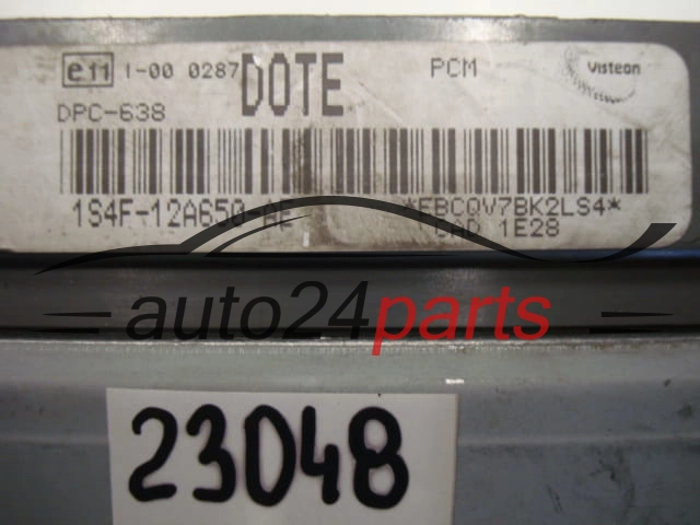 KOMPUTER STEROWNIK SILNIKA FORD FOCUS 1.8 TDI, 1S4F-12A650-AE, 1S4F12A650AE, DOTE