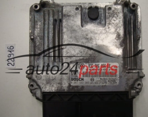 CALCULATEUR MOTEUR VW VOLKSWAGEN PASSAT BOSCH 0 261 S02 383, 0261S02383, 03C 906 056 EE, 03C906056EE, MED9.5.10