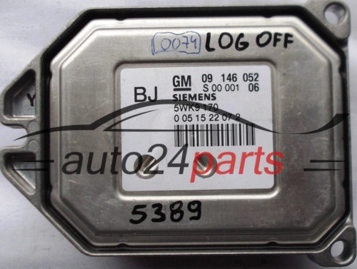 calculateur moteur pour opel omega 2.2 z22xe y22xe