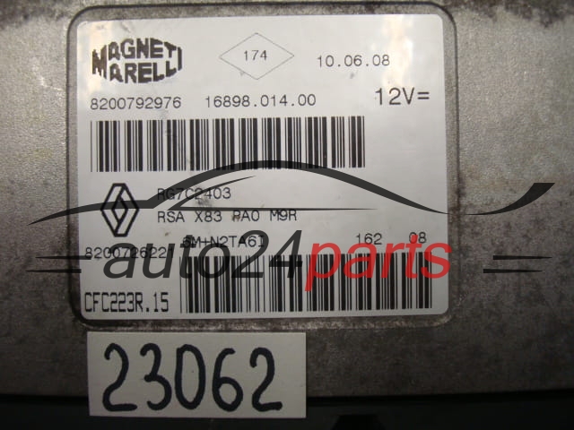 STEROWNIK SKRZYNI AUTOMATYCZNEJ RENAULT TRAFIC CFC223R.15, CFC223R15, 8200792976, 8200726221