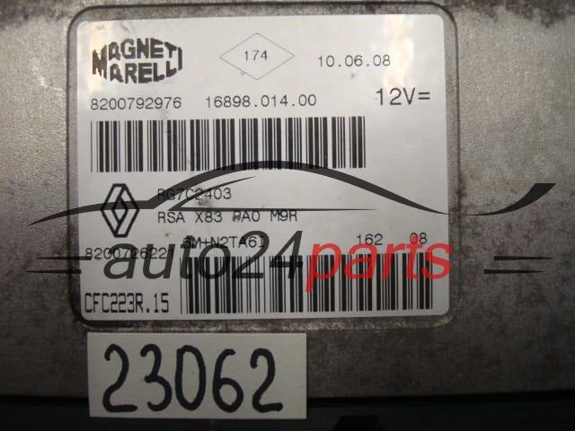 STEROWNIK SKRZYNI AUTOMATYCZNEJ RENAULT TRAFIC CFC223R.15, CFC223R15, 8200792976, 8200726221