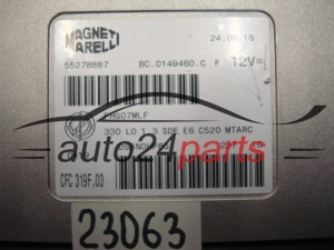 STEROWNIK SKRZYNI AUTOMATYCZNEJ FIAT 500 CFC 319F.03, CFC319F03, 55278887