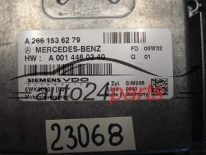 KOMPUTER STEROWNIK SILNIKA MERCEDES BENZ SIM266 A2661536279, A0014460240, 5WK90937
