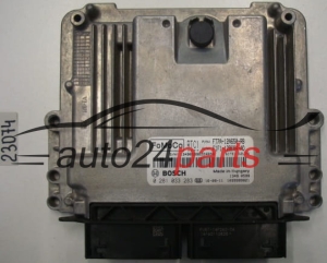 KOMPUTER STEROWNIK SILNIKA FORD TRANSIT COURIER BOSCH 0 281 033 283, 0281033283, FT7A-12A650-RB, FT7A12A650RB