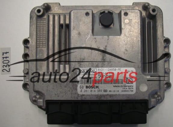 KOMPUTER STEROWNIK SILNIKA FORD FOCUS BOSCH 0281014989 8V21-12A650-PE  8V2112A650PE -