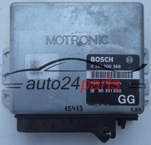 KOMPUTER STEROWNIK SILNIKA OPEL BOSCH 0 261 200 368, 0261200368, GM 90 351 650 GG, 90351650 GG