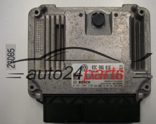 KOMPUTER STEROWNIK SILNIKA VW VOLKSWAGEN GOLF BOSCH 0 261 S04 390, 0261S04390, 03C 906 016, 03C906016, MED17.5.5