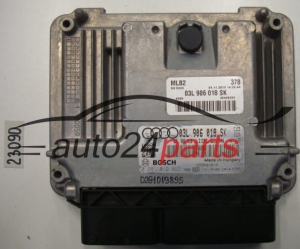 KOMPUTER STEROWNIK SILNIKA AUDI A4 BOSCH 0 281 019 895, 0281019895, 03L 906 018 SK, 03L906018SK, EDC17C46 - 23090