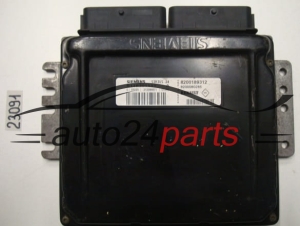 KOMPUTER STEROWNIK SILNIKA RENAULT CLIO 1.4 SIEMENS S118301111 A, S118301111A, 8200189312, 8200080285