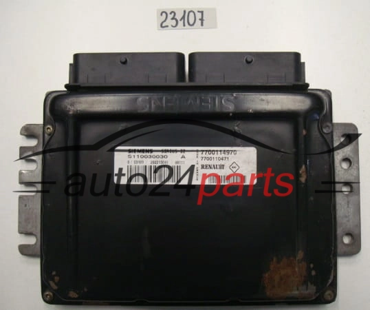 KOMPUTER STEROWNIK SILNIKA RENAULT MEGANE SCENIC 1.6 SIEMENS SIRIUS 32 S110030030 A, S110030030A, 7700114970, 7700110471