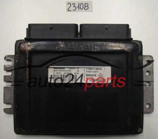 KOMPUTER STEROWNIK SILNIKA RENAULT MEGANE SCENIC 1.6 SIEMENS SIRIUS 32 S110030030 A, S110030030A, 7700114970, 7700110471