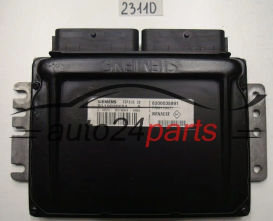 KOMPUTER STEROWNIK SILNIKA RENAULT MEGANE SCENIC S110030054 A, S110030054A, 8200035891, SIRIUS 32