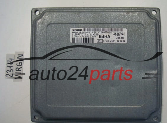 FORD FIESTA SIEMENS SIM 210 S120977015 A, S120977015A, 4S61-12A650-SA, 4S6112A650SA, J38AC, 6BHA