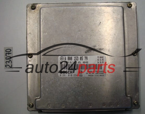MOTORSTEUERGERÄT ECU STEUERGERAT MERCEDES BENZ BOSCH 0 281 010 234, 0281010234, A 000 153 05 79, A0001530579, CR1.7