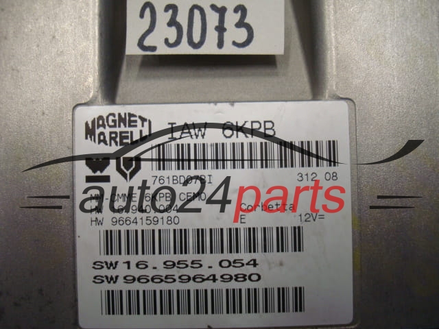 CENTRALITA DE MOTOR CITROEN IAW 6KPB, IAW6KPB, 9665964980