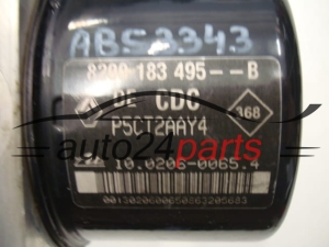 ABS POMPA I STEROWNIK RENAULT LAGUNA 8200183495, 8200 183 495 B, 8200183495B, P5CT2AAY4, ATE 10.0206-0065.4, 10020600654, 10.0960-1424.3, 10096014243