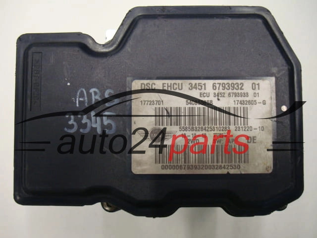 ABS POMPA I STEROWNIK MINI COOPER 3451 6793932 01, 3451679393201, 34516793932, 60264390