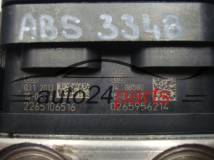 ABS POMPA I STEROWNIK FIAT DUCATO BOXER JUMPER 0265244043, 51964374, 0265956214
