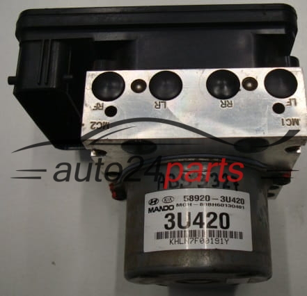 POMPE HYDRAULIQUE ET CALCULATEUR d'ABS KIA HYUNDAI 58920-3U420, 589203U420, 3U420, BE6003O403