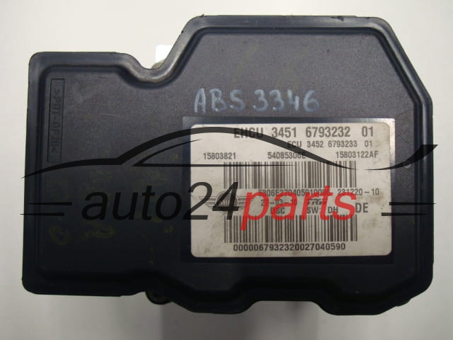 BOMBA HIDRAULICA Y CENTRALITA ABS MINI COOPER 60091118, 34516793232 01, 3451679323201