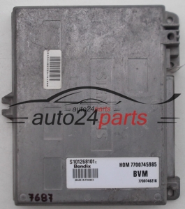 MOTORSTEUERGERÄT ECU STEUERGERAT RENAULT 25 2.0, S101268101E, HOM 7700745985, HOM7700745985, 7700748216, BVM