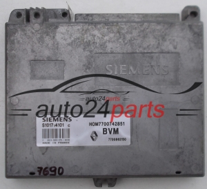 MOTORSTEUERGERÄT ECU STEUERGERAT RENAULT 19 1.8, S101714101C, HOM7700742851, HOM 7700742851, 7700862150, BVM