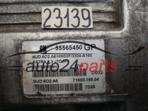 OPEL ASTRA 1.3 JTD MAGNETI MARELLI MJD 6O2.A6, MJD6O2A6, MJD602A6, GM 55565450 GP, 55565450GP, 71600.195.04, 7160019504