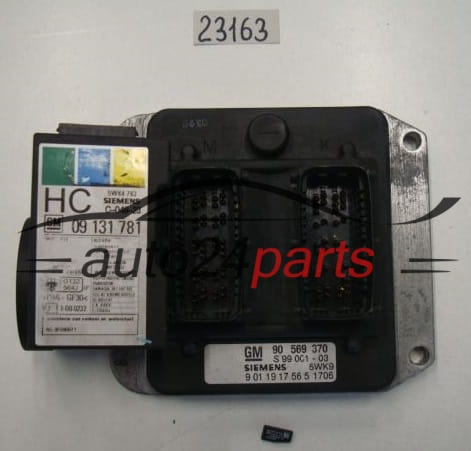 OPEL VECTRA B 1.8 GM 90 569 370, 90569370, SIEMENS 5WK9 1706, 5WK91706