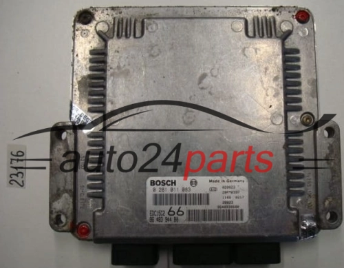 KOMPUTER STEROWNIK SILNIKA PEUGEOT 206 2.0 HDI BOSCH 0281011083 9648394480 EDC15C2 66