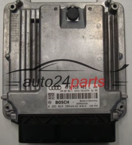 MOTORSTEUERGERÄT ECU STEUERGERAT AUDI A6 3.0 TDI BOSCH 0 281 014 380, 0281014380, 4F9 910 401 L, 4F9910401L 