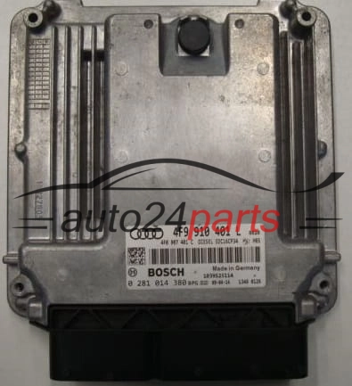 AUDI A6 3.0 TDI BOSCH 0 281 014 380, 0281014380, 4F9 910 401 L, 4F9910401L