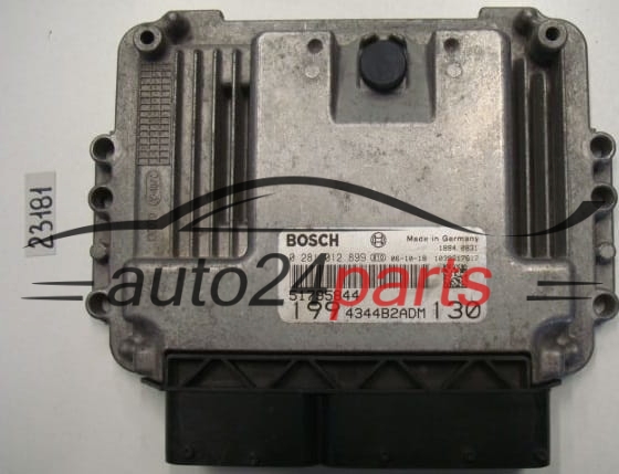 MOTORSTEUERGERÄT ECU STEUERGERÄT FIAT PUNTO GRANDE BOSCH 0 281 012 899, 0281012899, 51795844