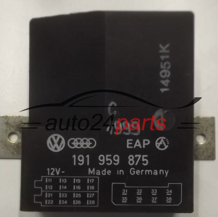 CENTRALKA MODUL STEROWNIK VW VOLKSWAGEN T4 191 959 875, 191959875