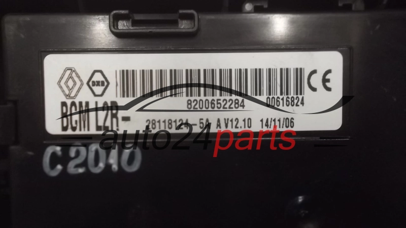 CENTRALKA MODUL STEROWNIK BCM RENAULT 8200652284, 28118124-5A, 281181245A