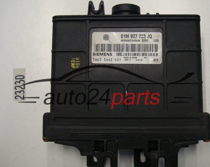 VW GOLF BORA 2.0 01M927733JQ, 01M 927 733 JQ, SIEMENS 5WK33442