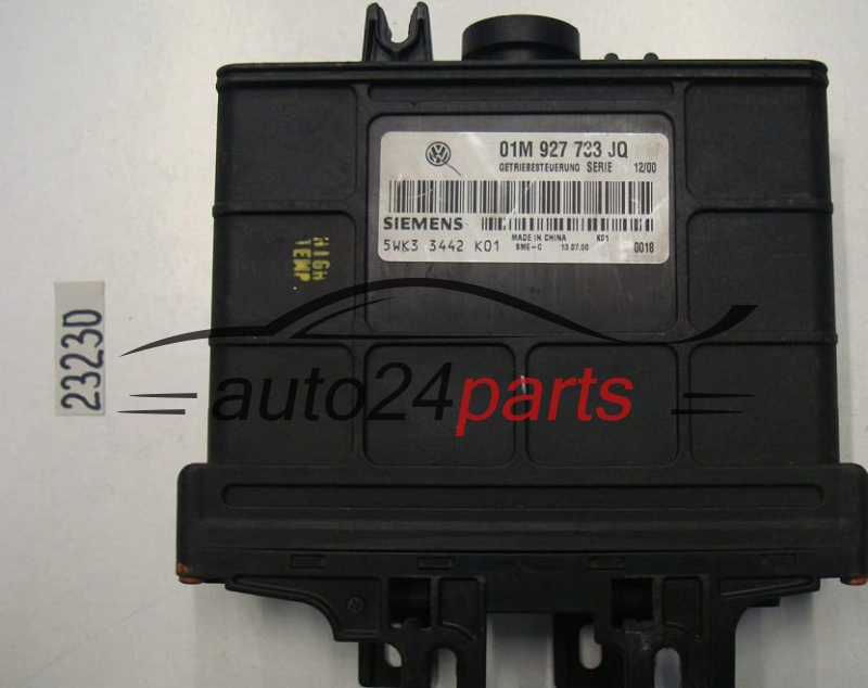 VW GOLF BORA 2.0 01M927733JQ, 01M 927 733 JQ, SIEMENS 5WK33442
