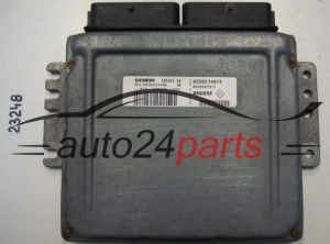 KOMPUTER STEROWNIK SILNIKA RENAULT CLIO SCENIC SIEMENS S118303109 B, S118303109B, 8200214974, 8200057311