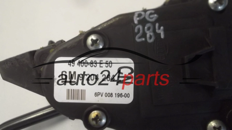 POTENCJOMETR PEDAL GAZU OPEL AGILA 9 204 284 CN, 9204284, 6PV008196-00