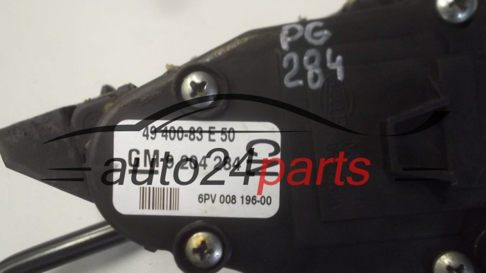 PEDAL DE ACELERADOR POTENCIOMETRO OPEL AGILA 9 204 284 CN, 9204284, 6PV008196-00