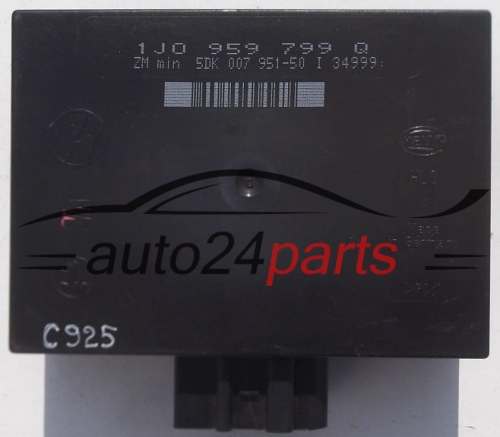 KOMFORTSTEUERGERÄT VW SEAT SKODA HELLA 5DK 007 951-50,  1J0 959 799 Q