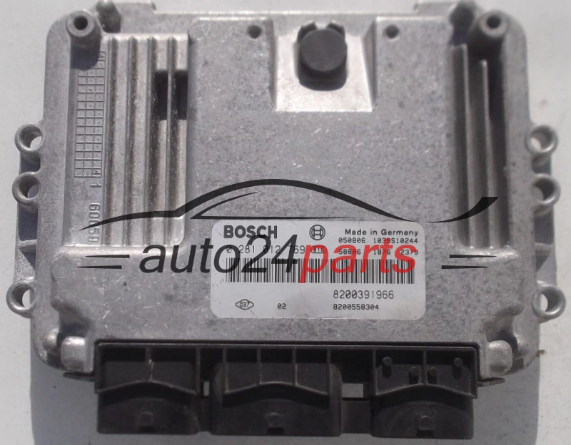 ECU CENTRALITA DE MOTOR RENAULT MEGANE 1.9 DCI BOSCH 0 281 012 769, 0281012769, 8200391966, 8200558304