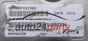 KOMPUTER STEROWNIK SILNIKA FIAT 500 1.3 JTD MAGNETI MARELLI MJD 8F2.E1