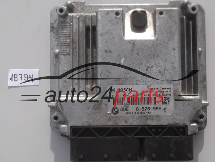 KOMPUTER STEROWNIK SILNIKA BMW BOSCH 0 281 030 946, 0281030946, DDE 8 578 995, 8578995, DDE8578995