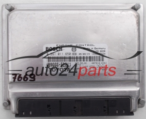 MOTORSTEUERGERÄT ECU STEUERGERAT TOYOTA YARIS VERSO 1.4, BOSCH 0 281 011 650, BOSCH 0281011650, 89666-52211, 8966652211