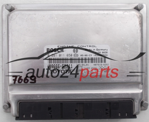 TOYOTA YARIS VERSO 1.4, BOSCH 0 281 011 650, BOSCH 0281011650, 89666-52211, 8966652211